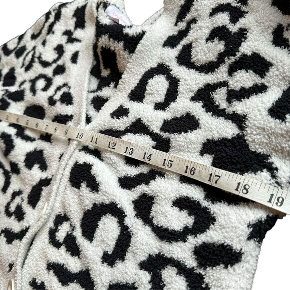 Colsie Leopard Print V-Neck Cardigan Sweater Long Sleeve Women's size XL - Picture 8 of 10